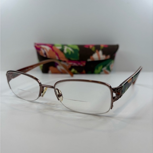 FRAMES ONLY- Vera Bradley “Autumn - English Rose (EGR) 50•17•138 - Picture 14 of 14
